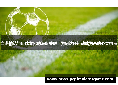粤港情结与足球文化的深度关联：为何这项运动成为两地心灵纽带