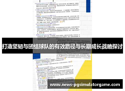 打造坚韧与团结球队的有效路径与长期成长战略探讨