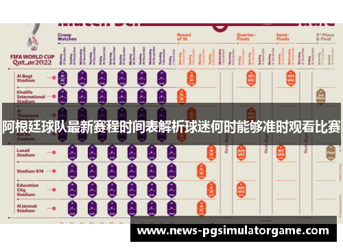 阿根廷球队最新赛程时间表解析球迷何时能够准时观看比赛 阿根廷球队最新赛程时间表解析球迷何时能够准时观看比赛